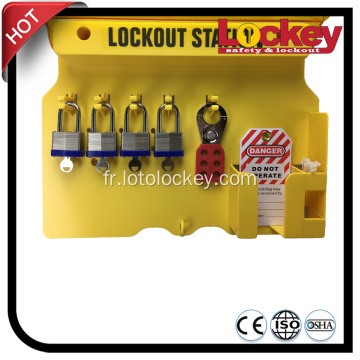 Loto Safety Lockout Station avec couvercle